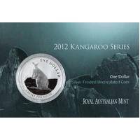 2012 Silver 1 Dollar Coin Mareeba Rock Wallaby