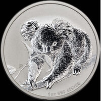 2010 Silver 1oz Uncirculated Coin Koala