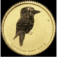 2014 Gold Half Gram  Coin Mini Kookaburra