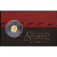 2016 Gold Half Gram  Coin Mini Kangaroo