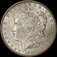 United States 1903 Silver Morgan Dollar Choice Uncirculated