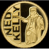 Niue 2012 Gold 5 Dollars Ned Kelly