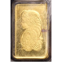 PAMP Suisse Fine Gold 1 gram Minted Ingot