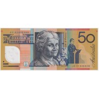 2011 $50 Note MacFarlane/Evans JC11 Last Prefix R521cL Uncirculated
