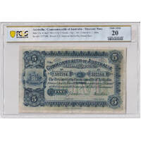 1916 Five Pound Collins/Allen R36cF Suffix PCGS VF20