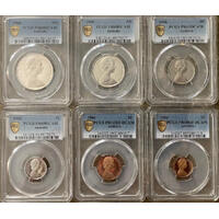 1966 Proof Coin Set Light Blue Case PCGS PR69DCAM