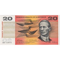 1968 $20 Note Phillips/Randall XBS First Prefix R403F good EF