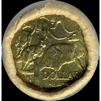 1985 One Dollar Coin Mint Roll Mob of Roos Heads/Tails