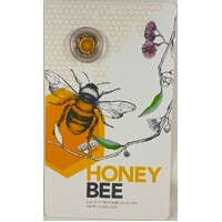 2022 Coloured 2 Dollar Uncirculated Coin C Mintmark Honey Bee