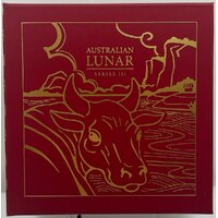 2021 Gold 1/10oz Proof Coin Lunar Series 3 - Ox