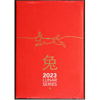 2023 Silver 1 Dollar Coin Lunar Rabbit Ingot