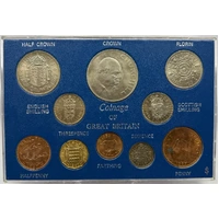 Coinage of Great Britain 1967 10 Coin Set