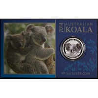 2014 Silver 1/10oz Unc Coin Koala