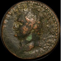 Ancient Rome (Imperial) 69-71AD Titus AE As RIC II 215 Fine