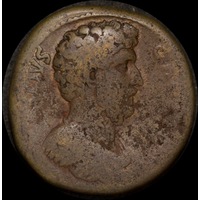 Ancient Rome (Imperial) 136-138AD Aelius Sestertius RIC II 2695-2699 Very Good