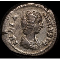 Ancient Rome (Imperial) 217AD Julia Domna Silver Denarius RIC IV 551 good VF