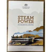 2022 50c 7 Coin Set Steam Power - Australian Rail Heritage