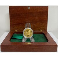 1988 Gold 1/4oz Medal Tiwest Joint Venture 10 Years of Service