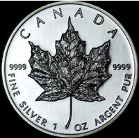 Canada 2006 Silver 5 Dollar 1oz Maple Leaf Uncirculated