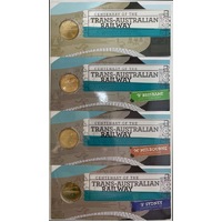2017 1 Dollar Uncirculated 4 Coin Set Trans-Australian Railway