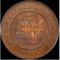 1922 Specimen Penny Indian Obverse PCGS SP64BN