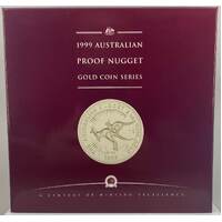 1999 Gold 2oz Proof Kangaroo Nugget Coin