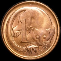 1967 1 Cent Coin Melbourne Choice Unc