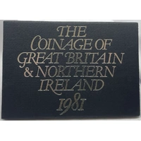 1981 Proof Set Coinage of Great Britain and Northern Ireland