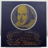 Tuvalu 2014 Silver 5oz / 5 Dollars  Shakespeare - 450th Anniversary of Birth