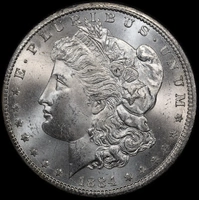United States 1884-CC Silver Morgan Dollar Choice Unc