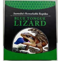 2015 Silver 1oz Proof Blue Tongue Lizard