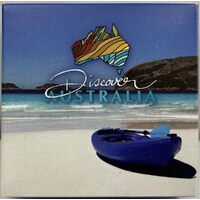 2012 Silver 1oz Proof Coin Discover Australia Bell Frog