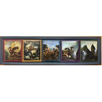 Tuvalu 2012-2013 Silver 1oz 5 Coin Set - Dragons of Legend