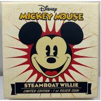 Niue 2014 Silver 1oz Proof Steamboat Wille