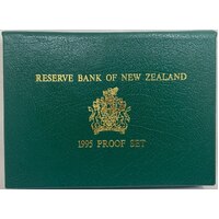 New Zealand 1995 Proof Coin Set Tui Bird