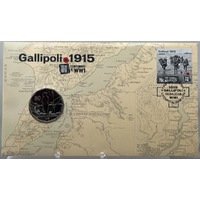 2015 50 Cent PNC Gallipoli 1915 Centenary of WWI
