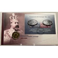 2010 1 Dollar PNC Centenary of Commonwealth Coinage
