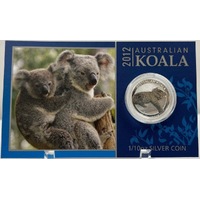 2012 Silver 1/10oz Uncirculated Coin Koala