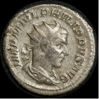 Ancient Rome (Imperial) 244-249AD Philip I Silver Antoninianus RIC IV 2 Very Fine