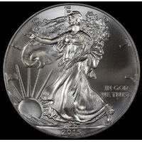 United States  2015 Silver 1 Dollar American Eagle Silver Coin Uncirculated