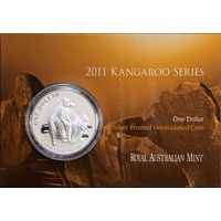 2011 One Dollar Silver Kangaroo Allied Rock Wallaby