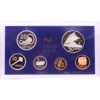 Fiji 1980 Proof Coin Set KM# PS6 With FAO 1C