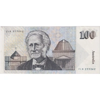 1992 $100 Note Fraser/Cole ZLD Last Prefix R613L about Uncirculated