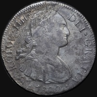 Mexico 1800 Silver 8 Reales ex Rapid Shipwreck KM#109 good Fine