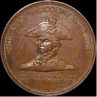 1897 Nelson's Foudroyant Copper Medal Extremely Fine