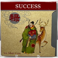 2009 Silver 1oz Coloured Rectangular Coin Success