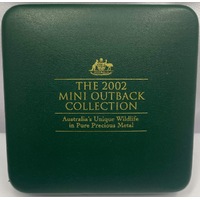 2002 Gold Platinum Silver Proof Coin Set Mini Outback Collection