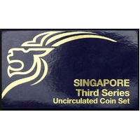 Singapore 2013 Uncirculated 5 Coin Set - Third Series