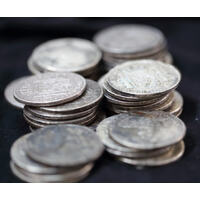 Hoard of 39 * Silver Spanish American 8 Reales Recovered from the Rapid Shipwreck (Sunk 1811)