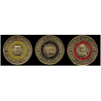 2023 Coloured 2 Dollar Coin Trio Vegemite Uncirculated